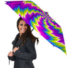 Illusion Optical Psychedelic Radiant Umbrella-grizzshop