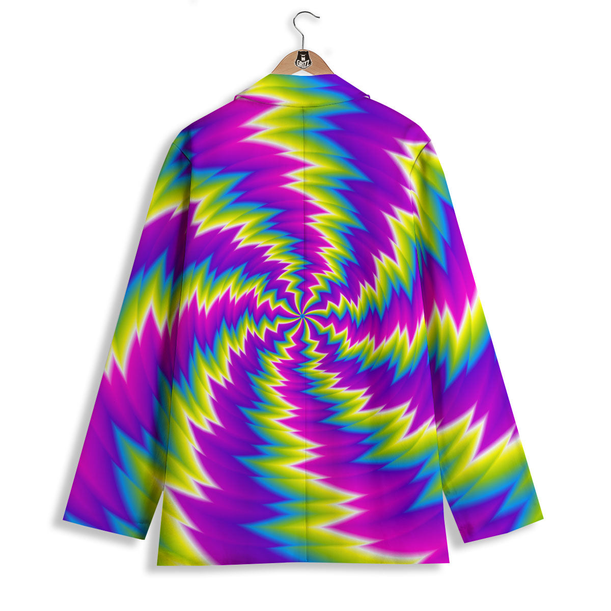 Illusion Optical Psychedelic Radiant Women's Blazer-grizzshop