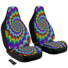 Illusion Optical Psychedelic Spiral Car Seat Covers-grizzshop