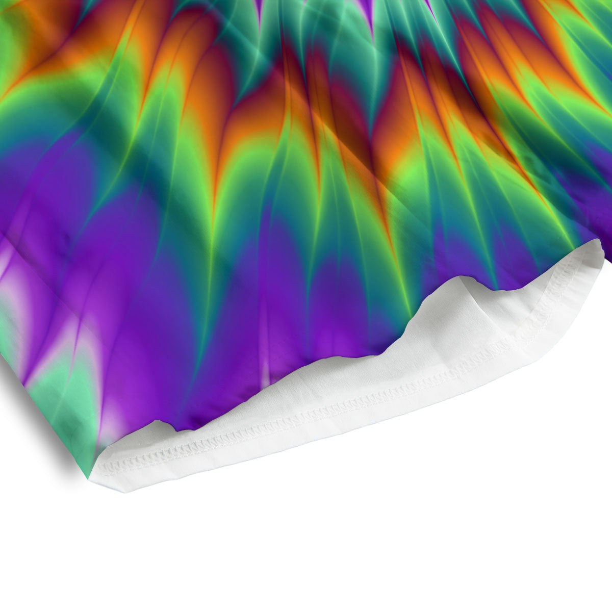 Illusion Optical Psychedelic Spiral Men's Athletic Shorts