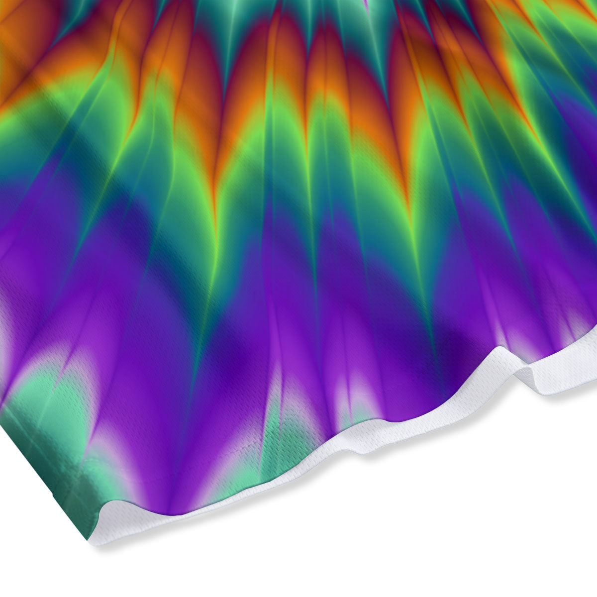 Illusion Optical Psychedelic Spiral Mesh Shorts