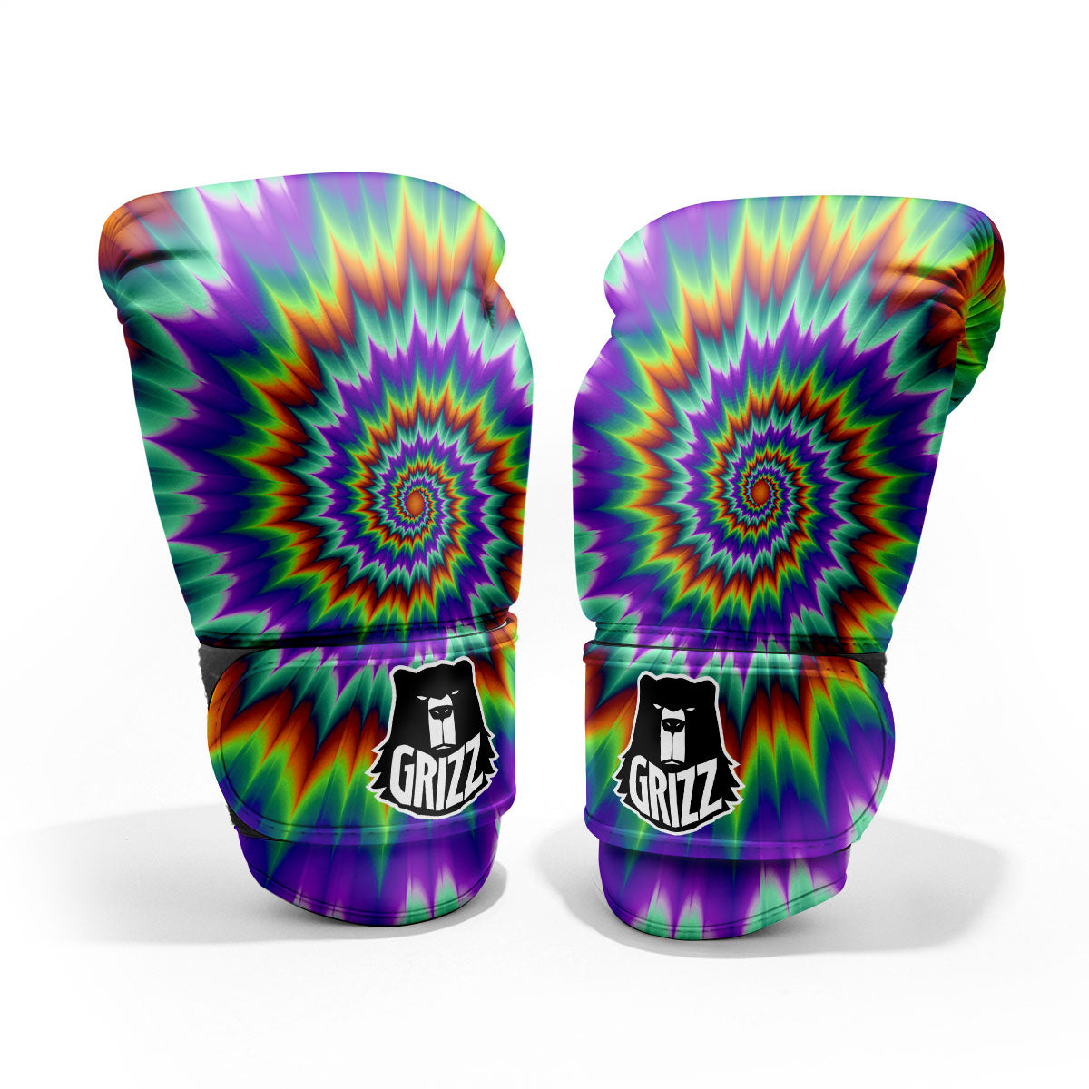 Illusion Optical Psychedelic Spiral Pro Boxing Glove