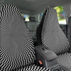 Illusion Optical Psychedelic Web Car Seat Covers-grizzshop