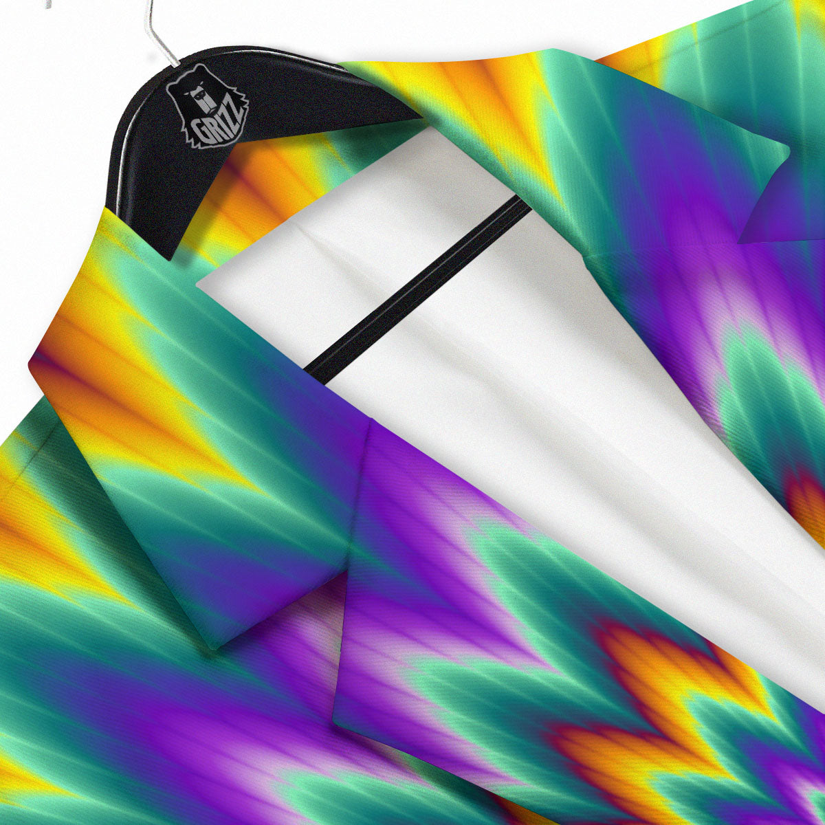 Illusion Optical Rave Psychedelic Men's Sport Coat-grizzshop