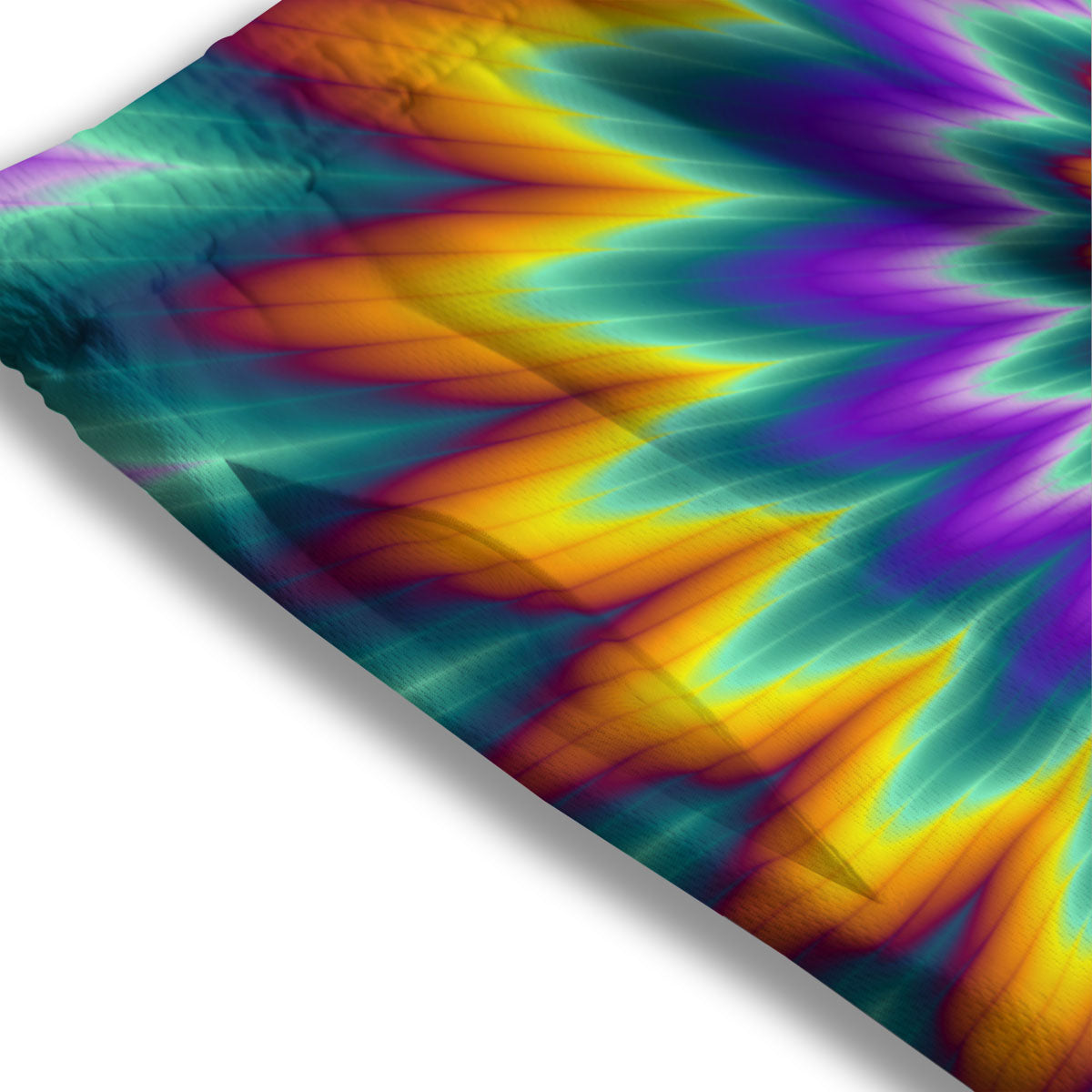 Illusion Optical Rave Psychedelic Mesh Shorts