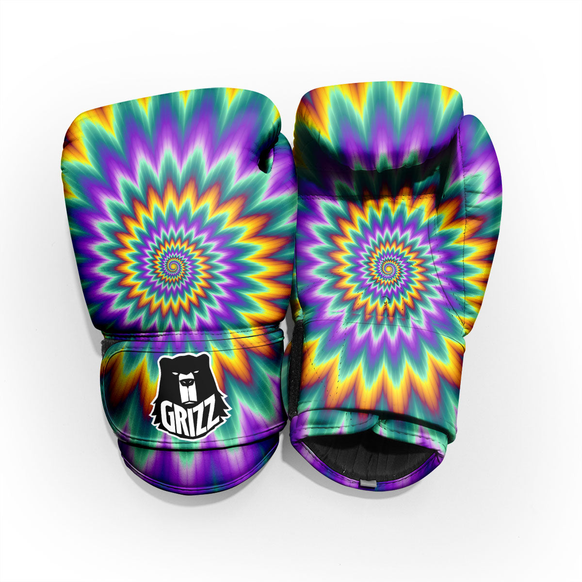 Illusion Optical Rave Psychedelic Pro Boxing Glove