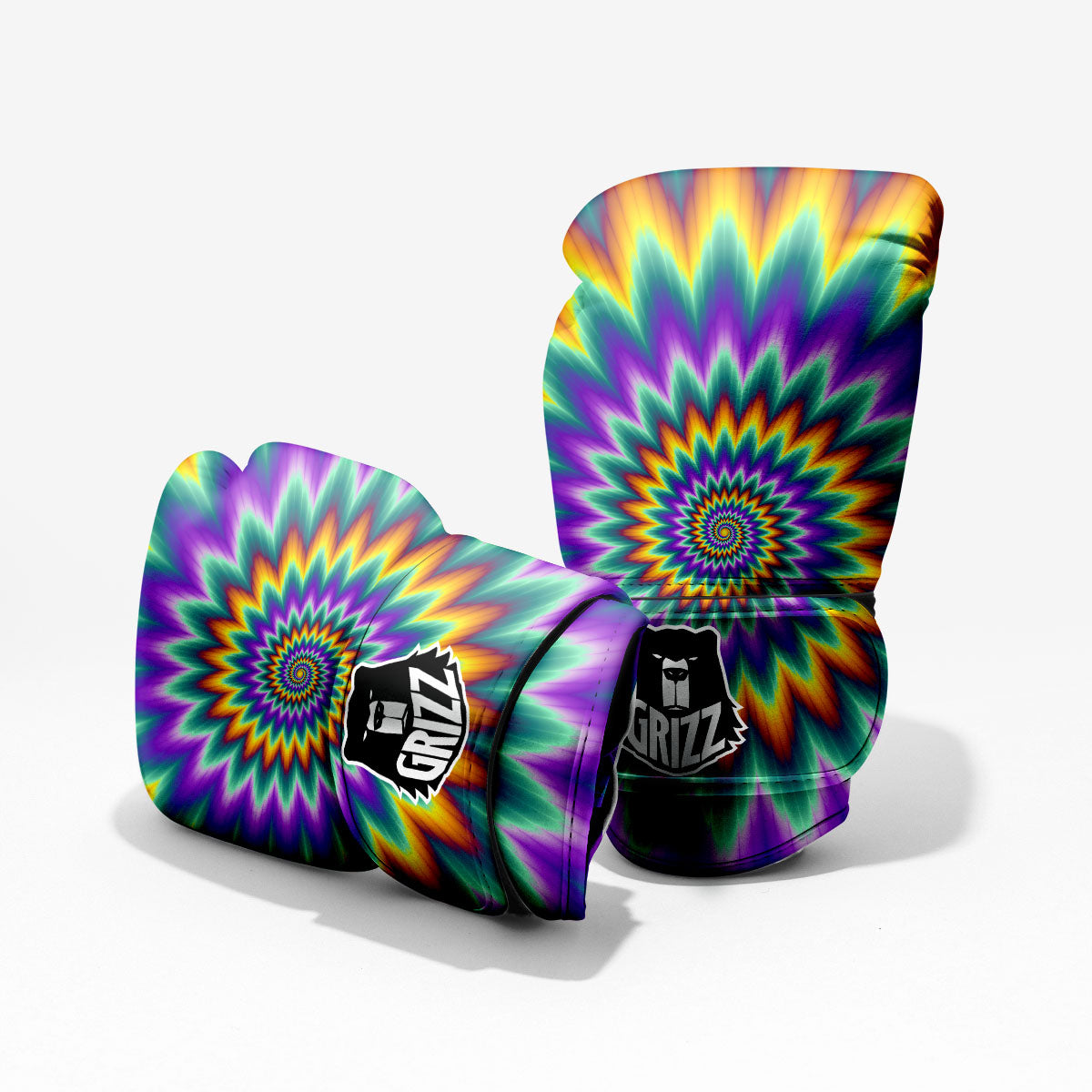 Illusion Optical Rave Psychedelic Pro Boxing Glove