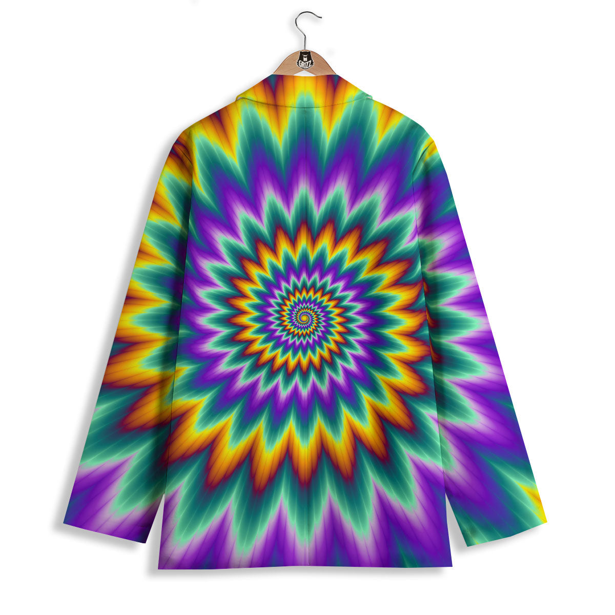 Illusion Optical Rave Psychedelic Women's Blazer-grizzshop