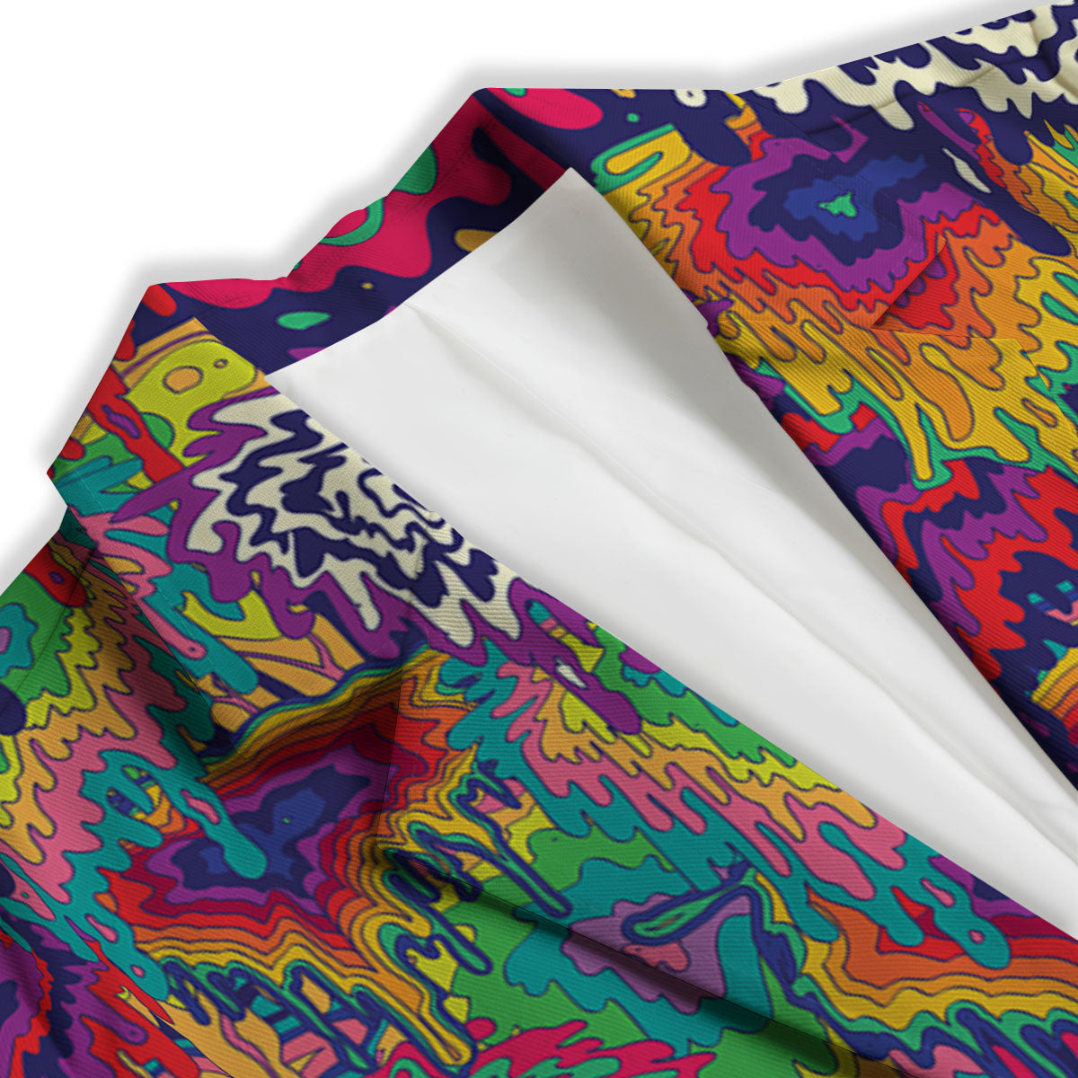 Illusion Psychedelic Print Pattern Women's Blazer-grizzshop