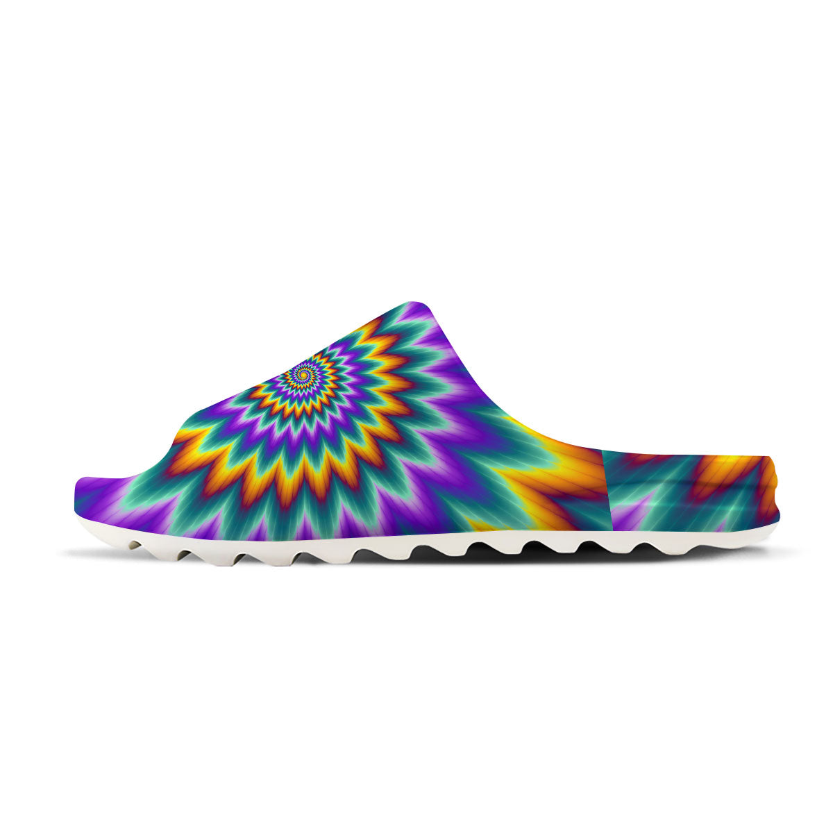 Illusion Optical Rave Psychedelic Sandals-grizzshop