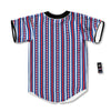 Independence Day USA Print Pattern Baseball Jersey-grizzshop