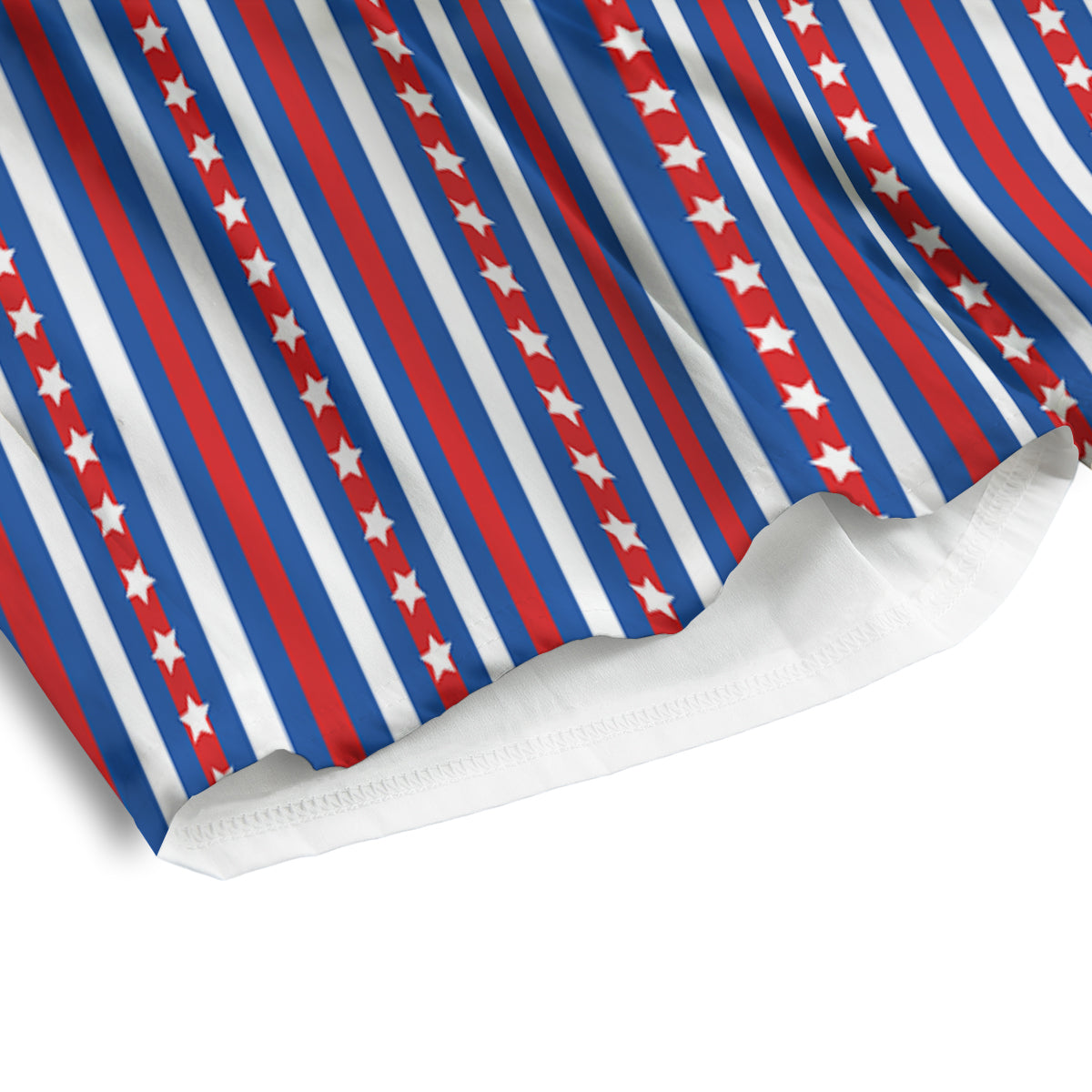 Independence Day USA Print Pattern Men's Athletic Shorts