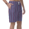 Independence Day USA Print Pattern Men's Shorts-grizzshop