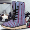 Independence Day USA Print Pattern Snow Boots-grizzshop