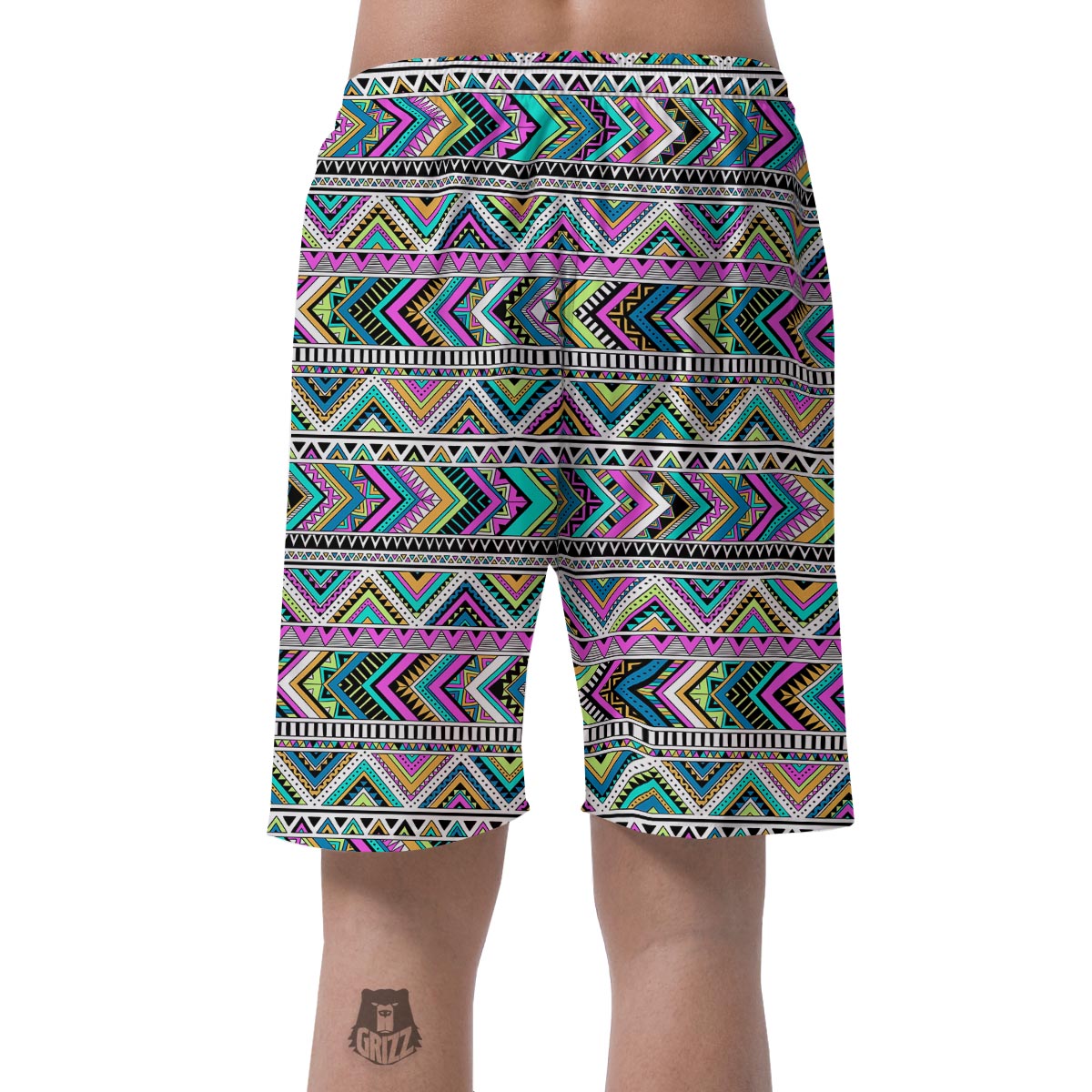 Indian Aztec Men's Shorts-grizzshop