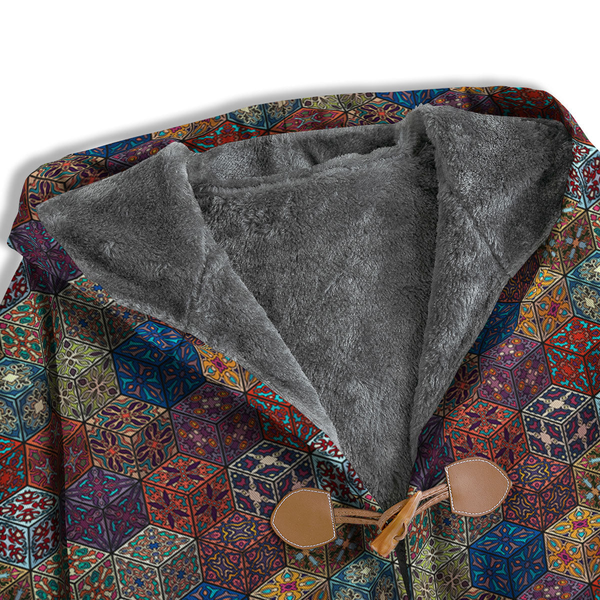 Indian Box Bohemian Print Pattern Men's Windbreaker Jacket-grizzshop