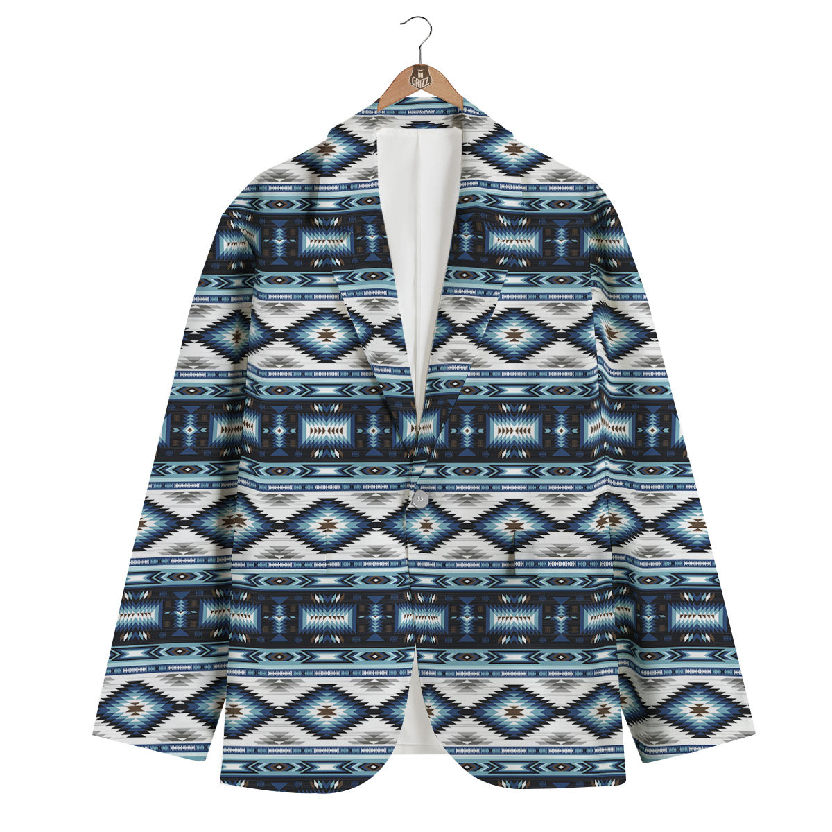 Indian Native American Print Pattern Men's Blazer-grizzshop