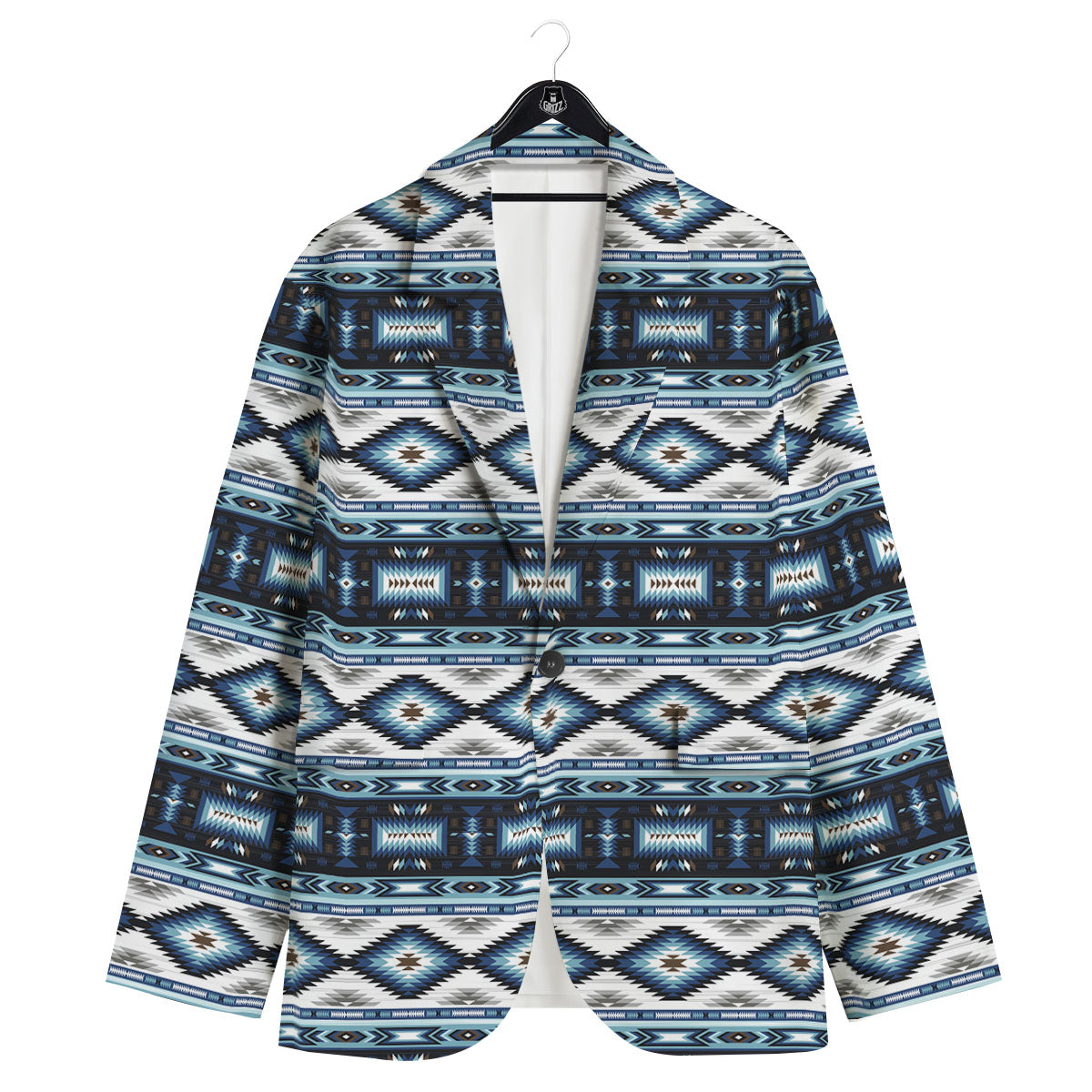 Indian Native American Print Pattern Men's Sport Coat-grizzshop