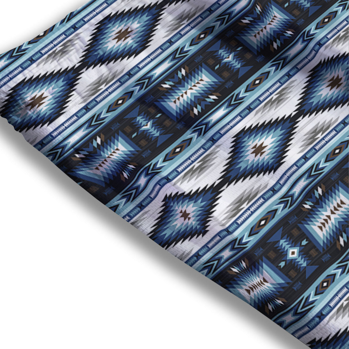 Indian Native American Print Pattern Mesh Shorts