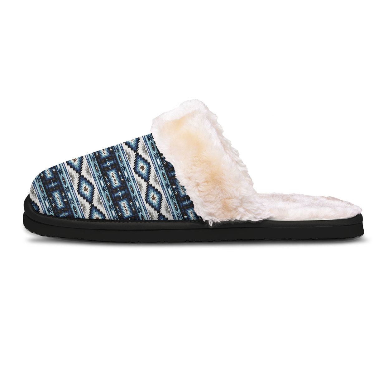 Indian Native American Print Pattern Slippers-grizzshop