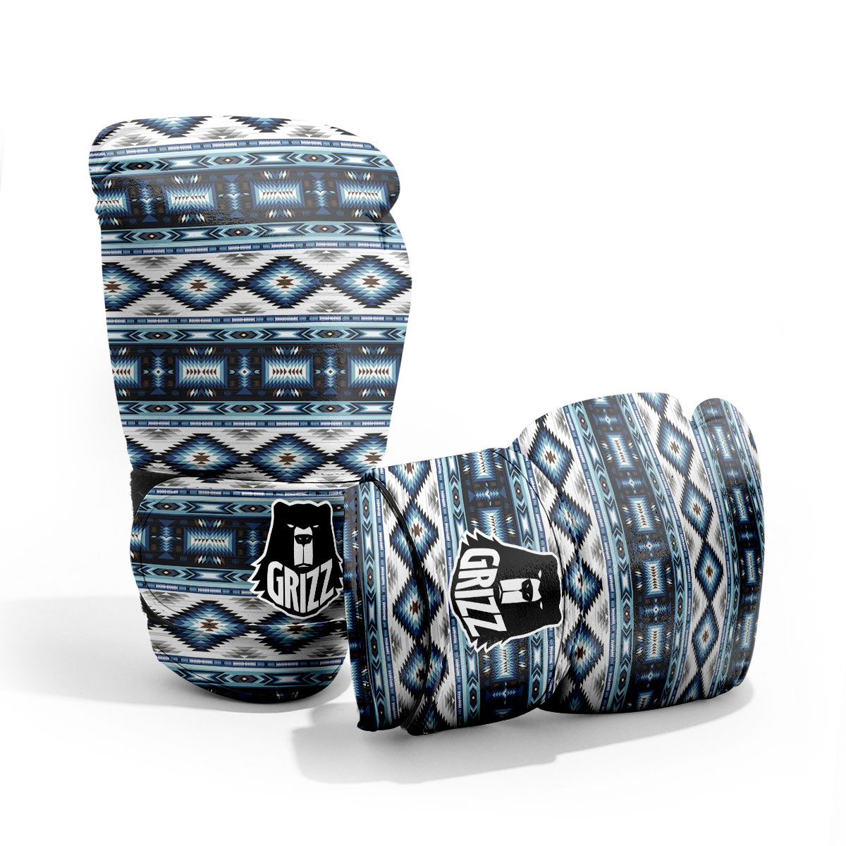 Indian Native American Print Pattern Pro Boxing Glove