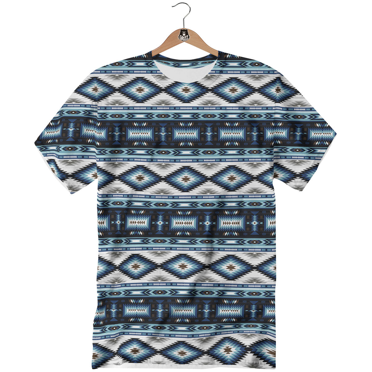 Indian Native American Print Pattern T-Shirt-grizzshop
