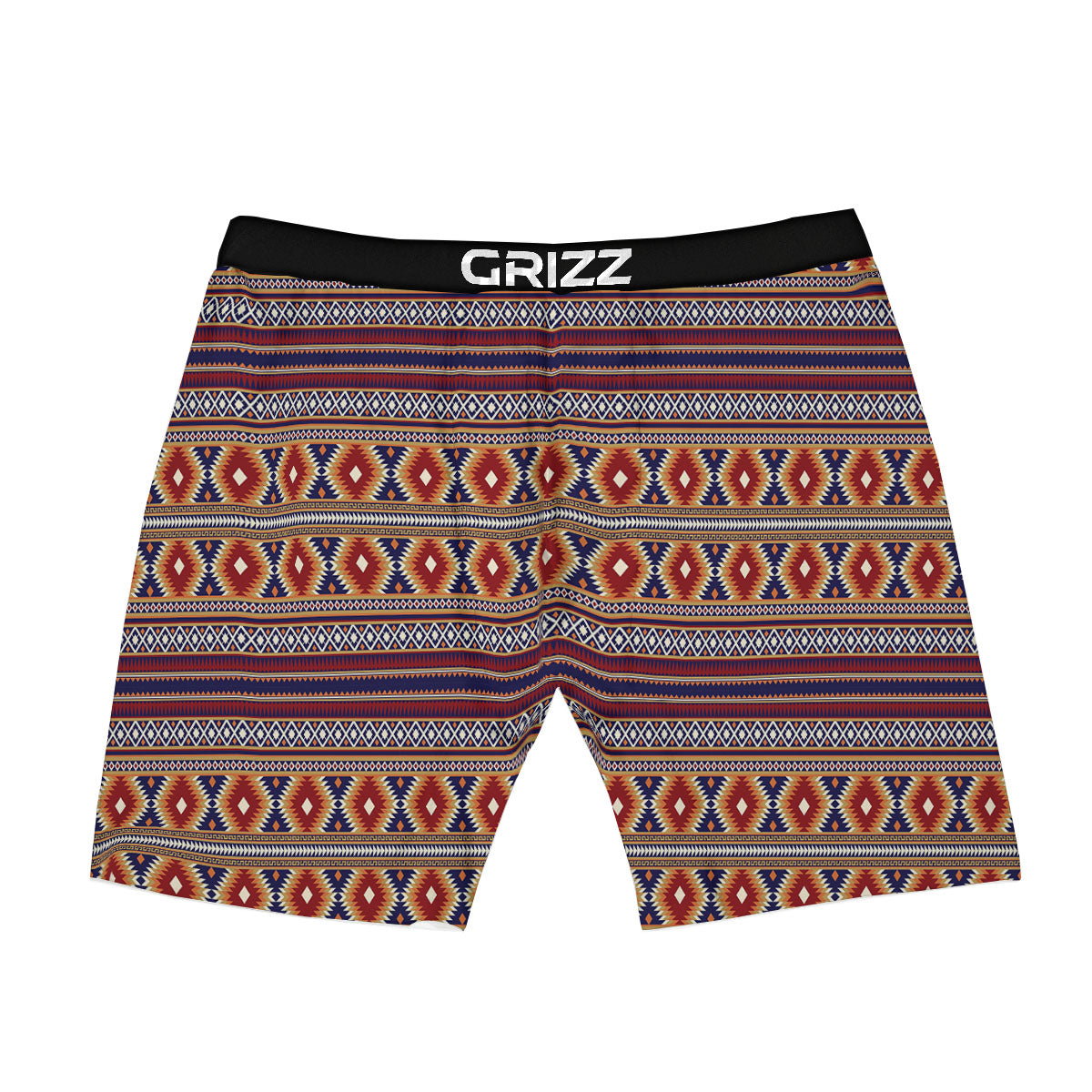 Indian Native Tribal Print Pattern Boxer Briefs-grizzshop
