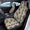 Indian Old School Tattoo Style Print Pattern Car Seat Covers-grizzshop