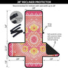 Indian Paisley Bandana Pink Print Recliner Protector-grizzshop