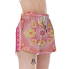 Indian Paisley Bandana Pink Print Women's Shorts-grizzshop