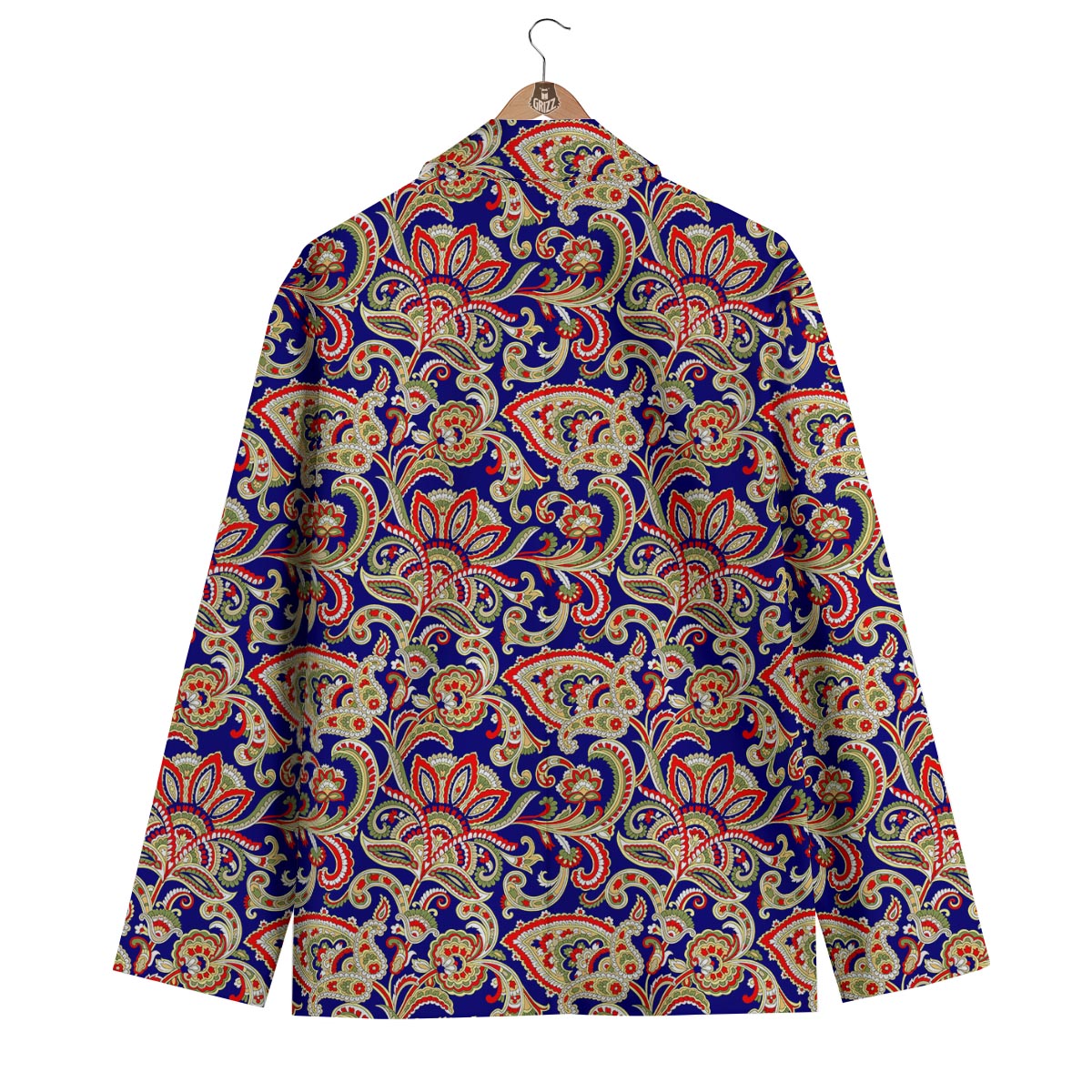Indian Paisley Men's Blazer-grizzshop