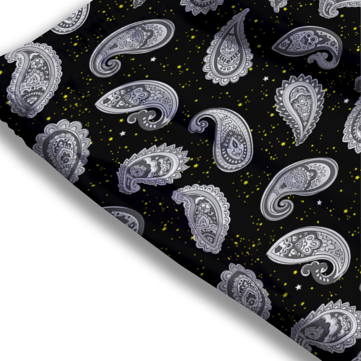 Milky Way Deep Space Print Mesh Shorts