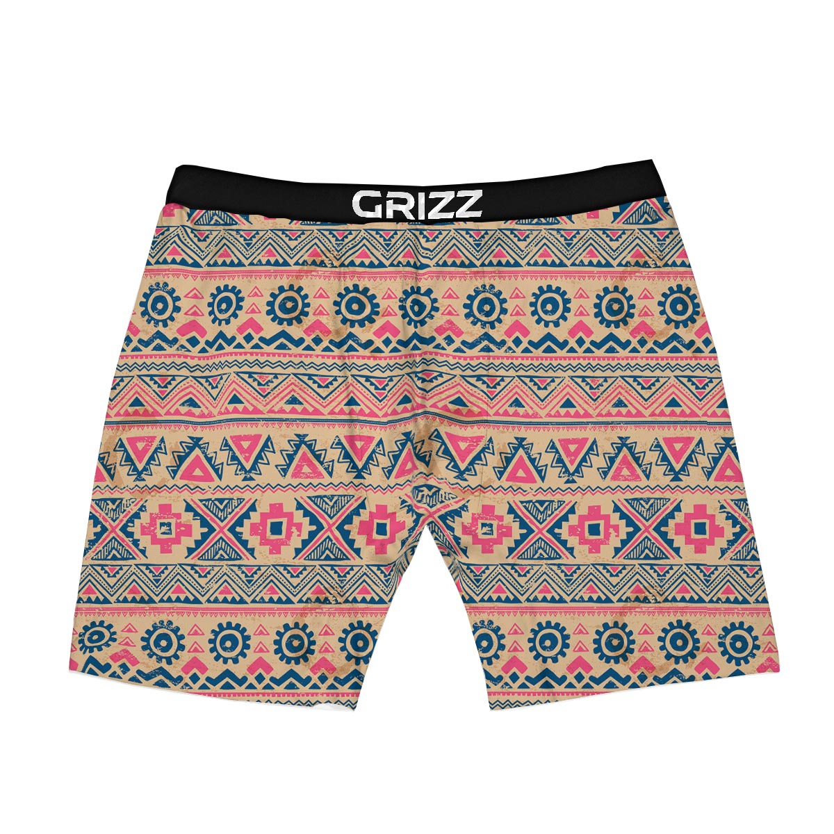 Indian Tribal Native Print Pattern Boxer Briefs-grizzshop