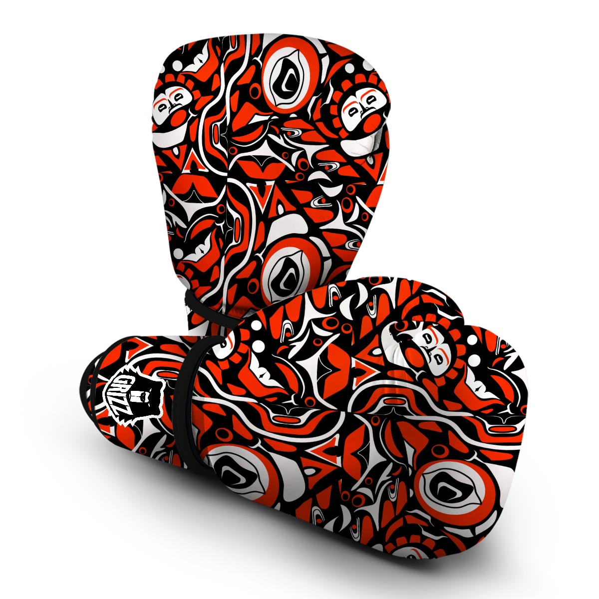 Indians Aztec Tribal Native Navajo American Print Boxing Gloves-grizzshop