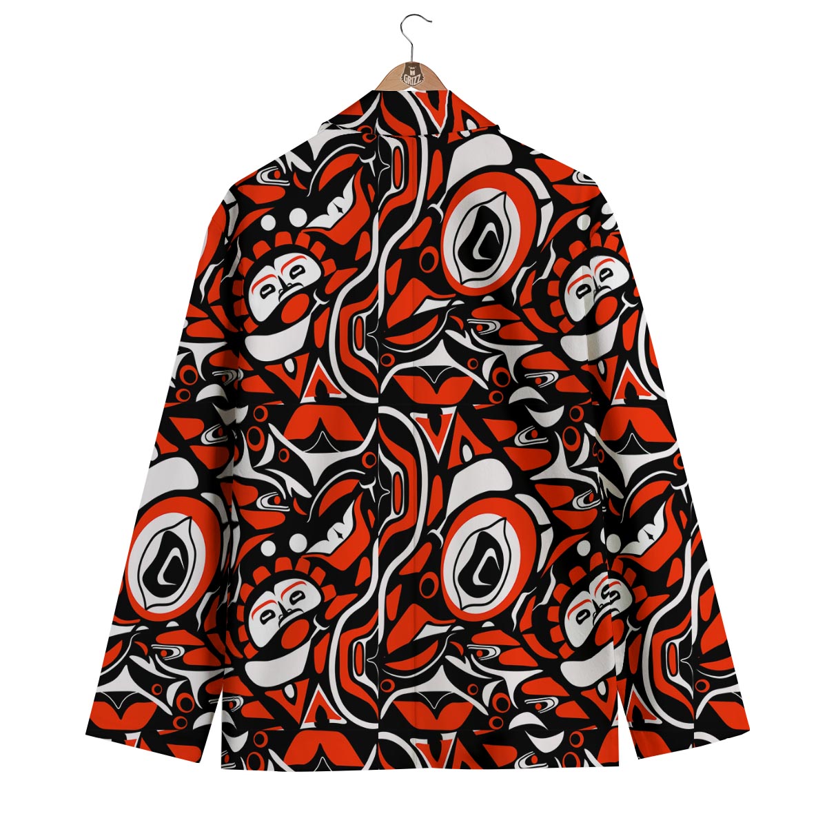 Indians Aztec Tribal Native Navajo American Print Men's Blazer-grizzshop