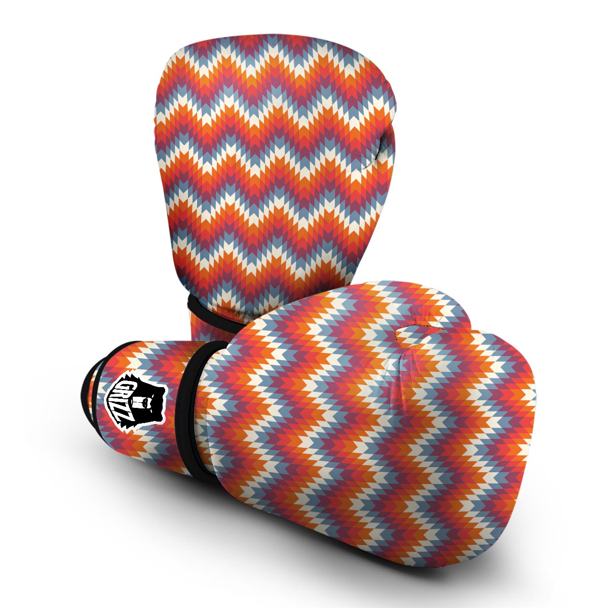 Indians Native American Navajo Aztec Tribal Print Boxing Gloves-grizzshop