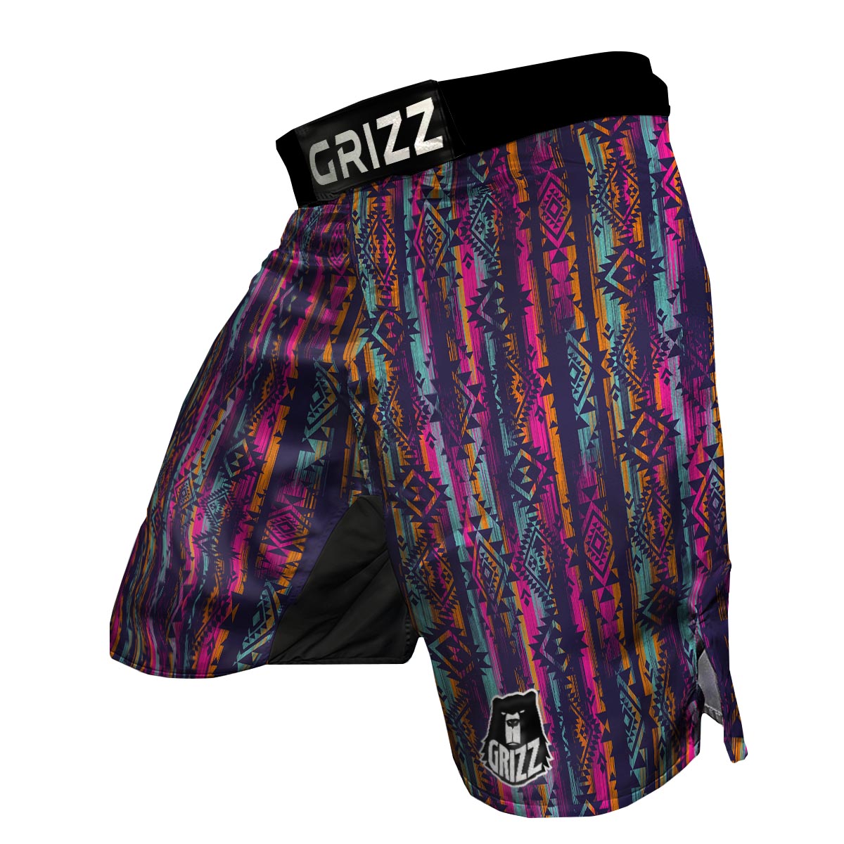 Indians Navajo Aztec Tribal Native American Print MMA Shorts-grizzshop