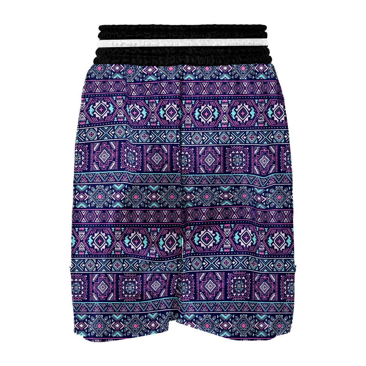 Indians Tribal Native Navajo American Aztec Print Boxing Shorts-grizzshop