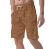 Indigenous Aboriginal Print Pattern Men's Shorts-grizzshop