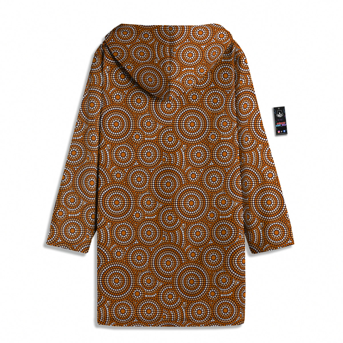 Indigenous Aboriginal Print Pattern Men's Windbreaker Jacket-grizzshop
