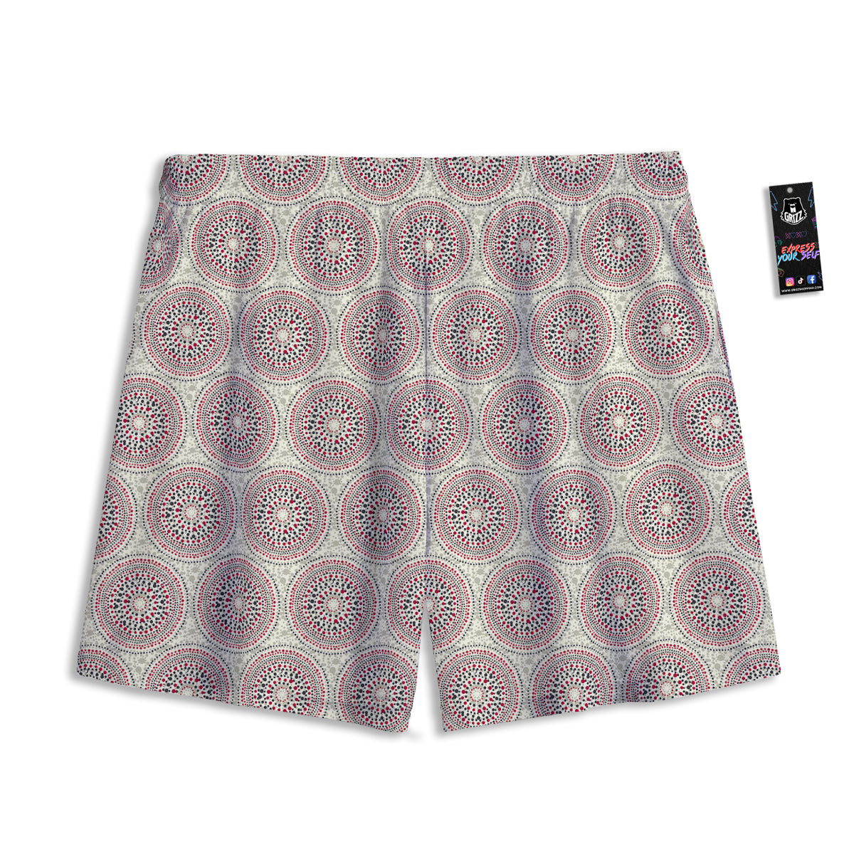 Ladybug Cute Print Pattern Mesh Shorts