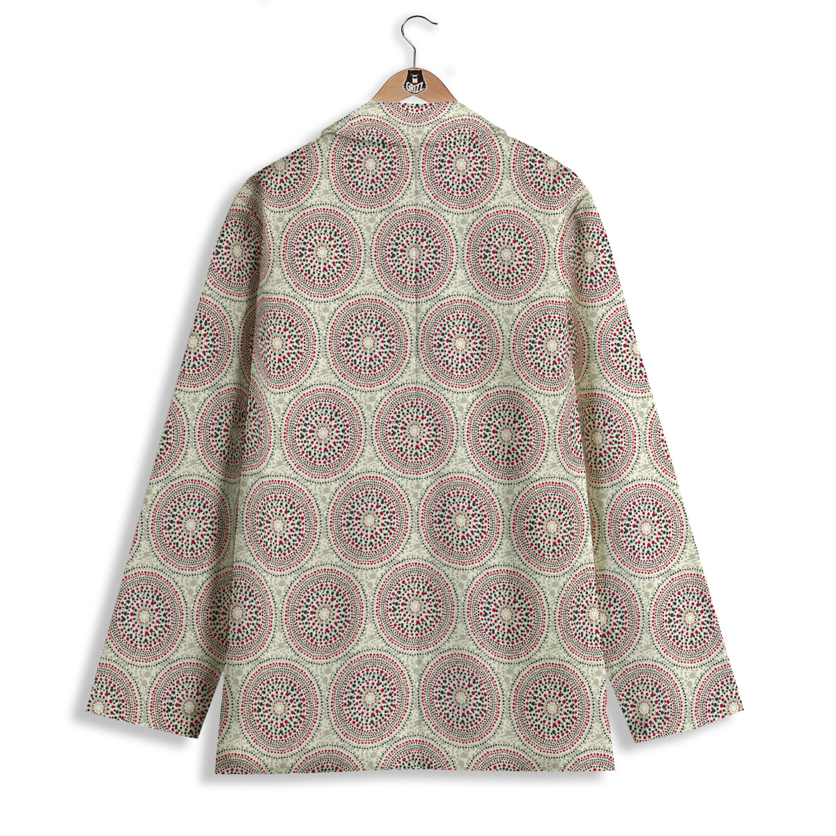 Indigenous Dot Aboriginal Print Pattern Women's Blazer-grizzshop