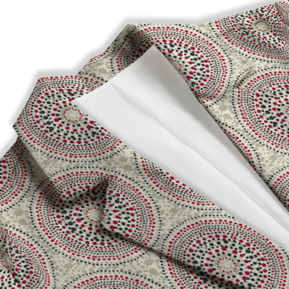 Indigenous Dot Aboriginal Print Pattern Women's Blazer-grizzshop