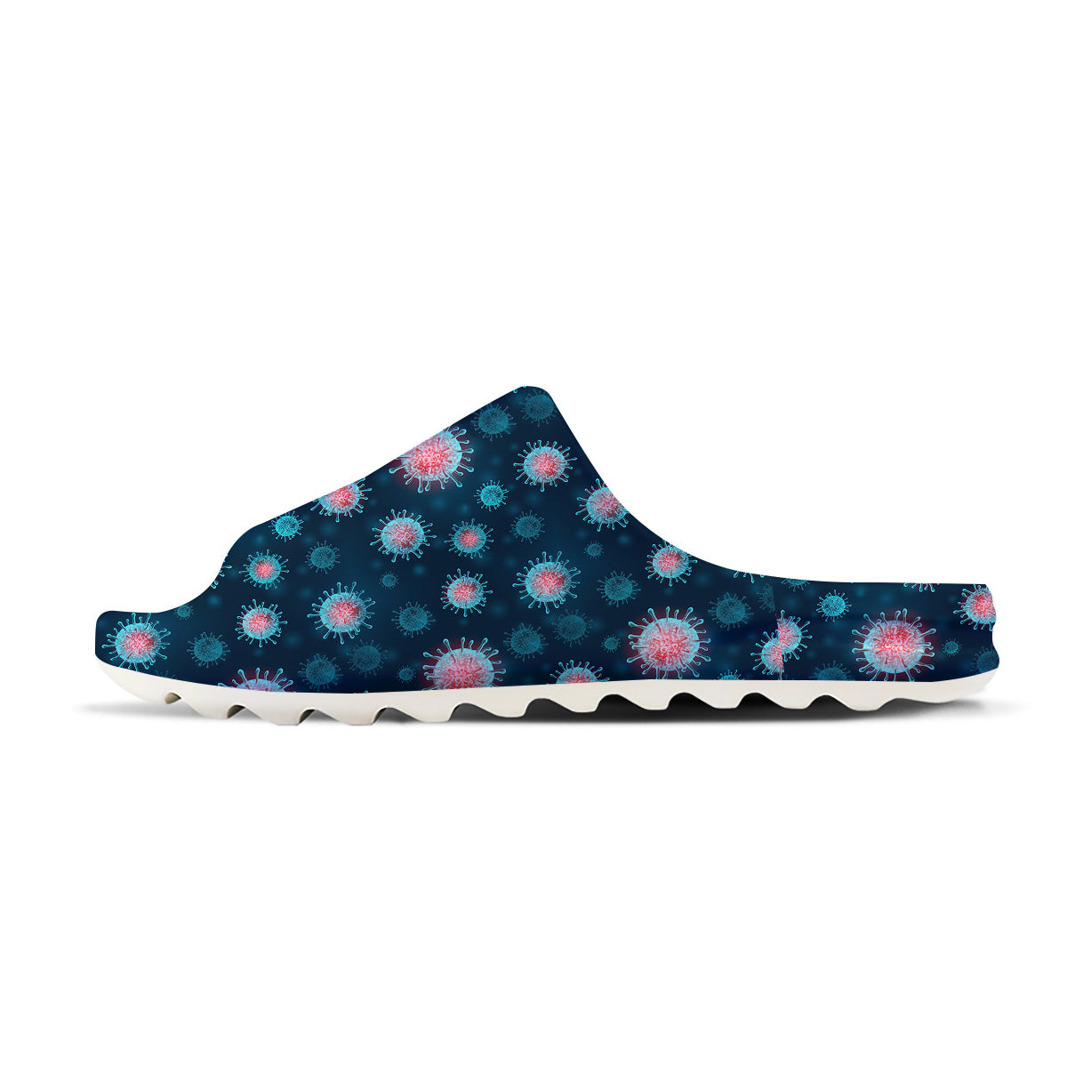 Infection Virus Print Pattern Sandals-grizzshop