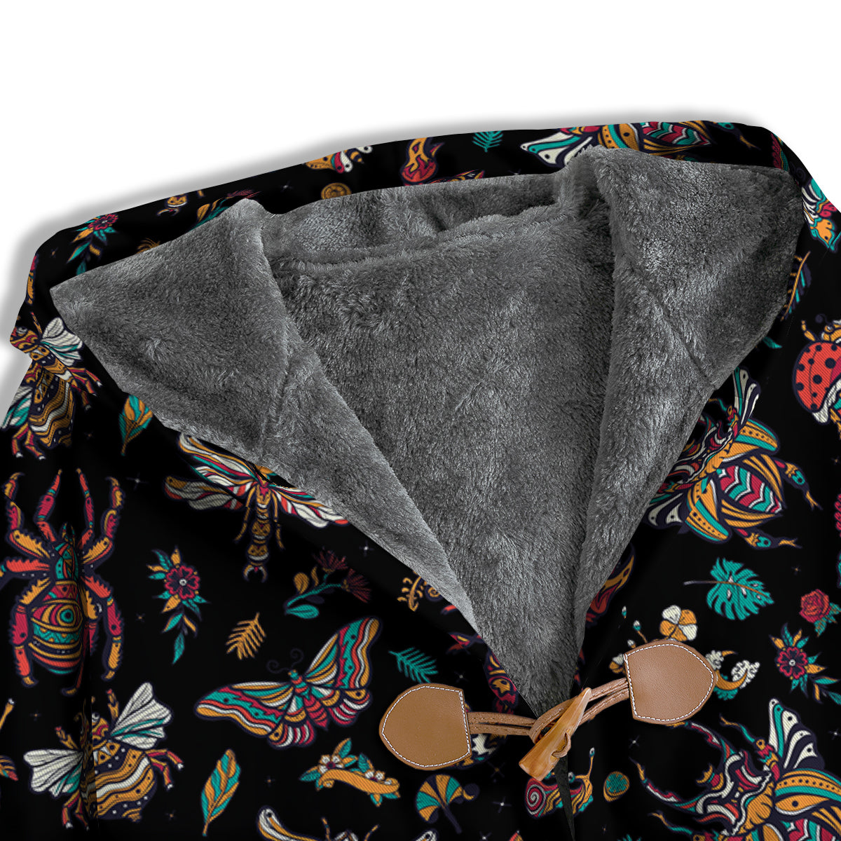 Insect Old School Tattoo Print Pattern Men's Windbreaker Jacket-grizzshop