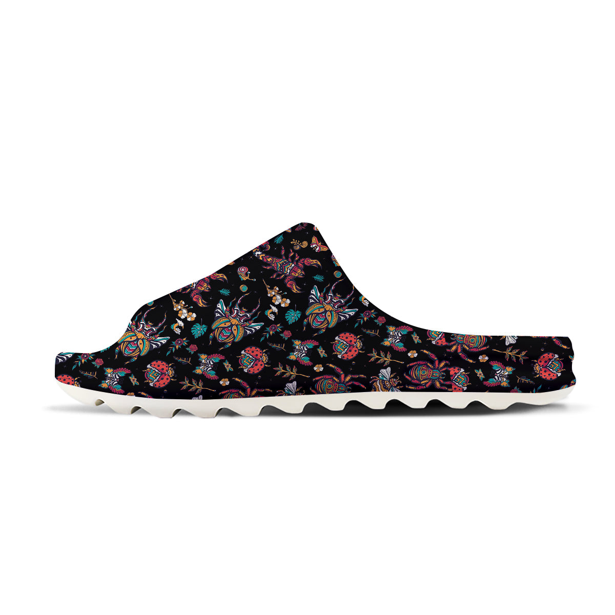 Insect Old School Tattoo Print Pattern Sandals-grizzshop