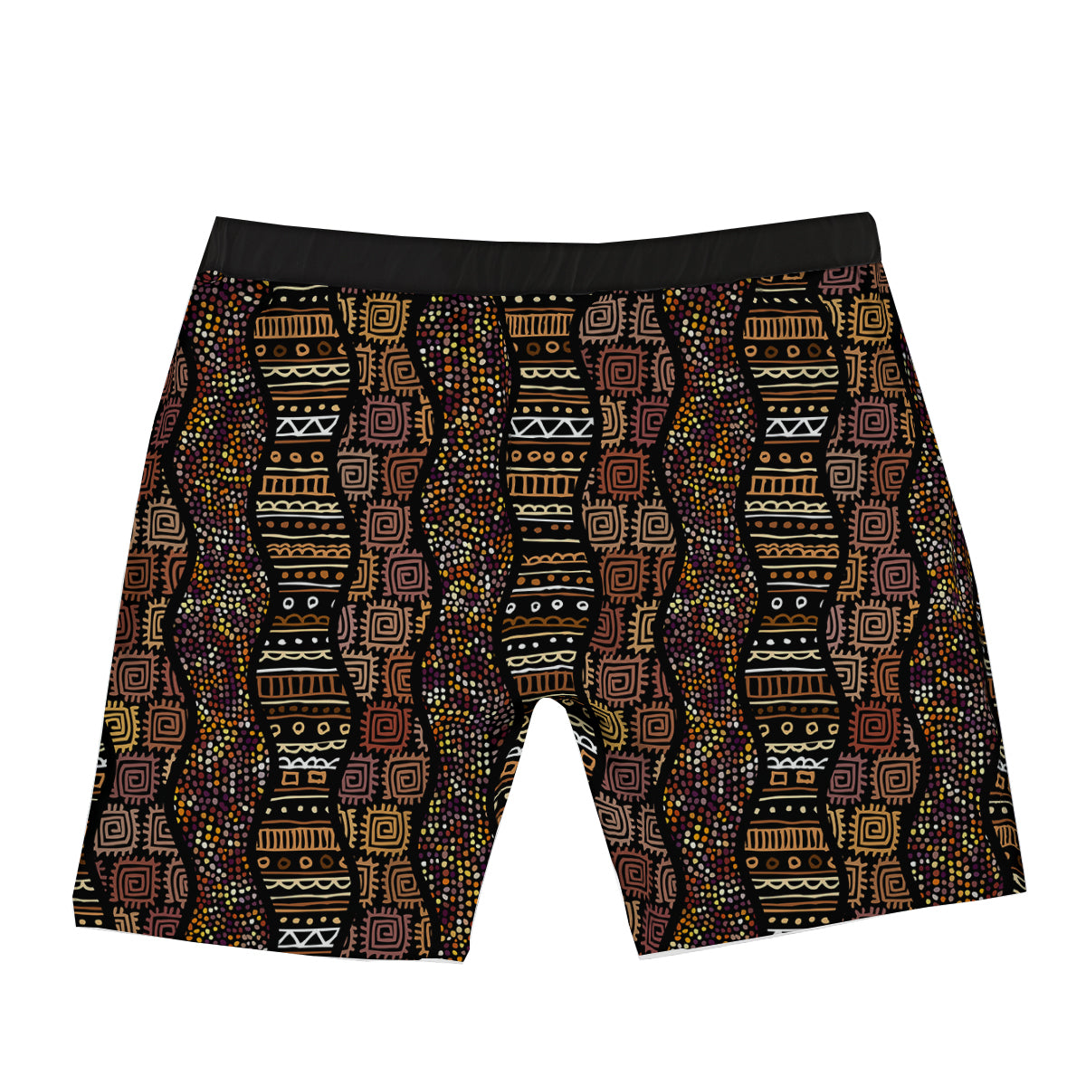 Inspired African Afro Print Pattern Boxer Briefs-grizzshop