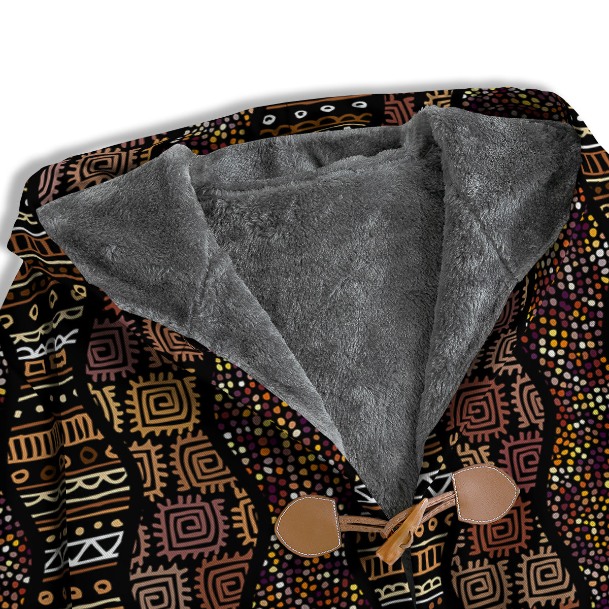 Inspired African Afro Print Pattern Men's Windbreaker Jacket-grizzshop