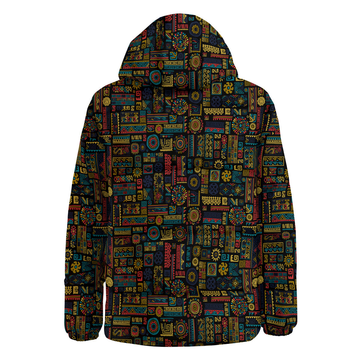 Inspired African Tribal Print Pattern Down Jacket-grizzshop
