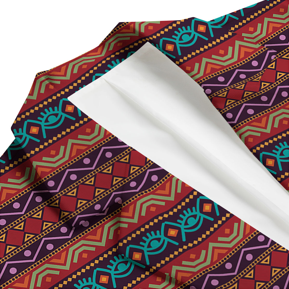 Inspired Afro Ethnic Print Men's Blazer-grizzshop